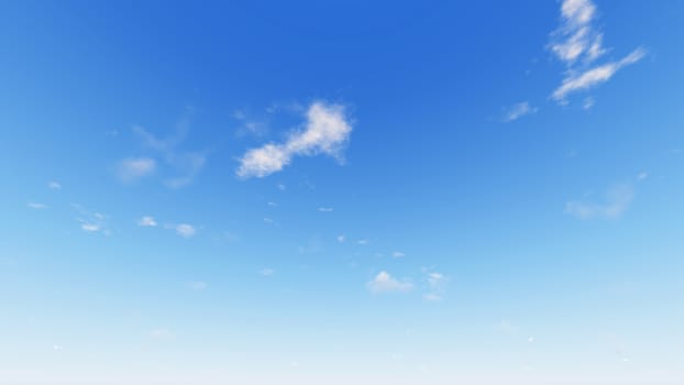 Cloudy blue sky abstract background, blue sky background with tiny clouds, 3d rendering

