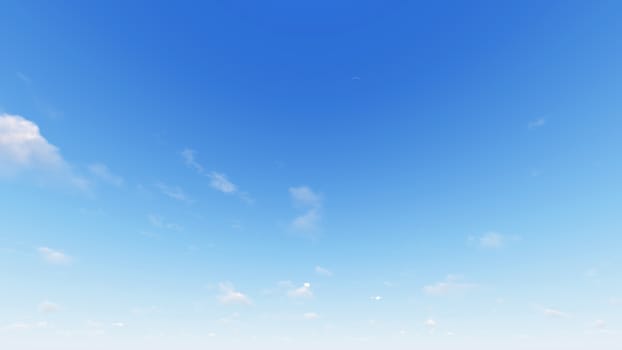 Cloudy blue sky abstract background, blue sky background with tiny clouds, 3d rendering

