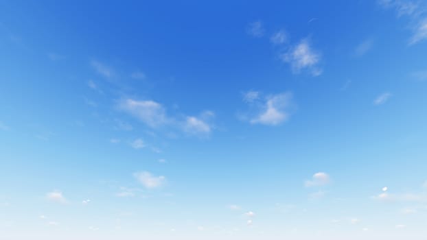 Cloudy blue sky abstract background, blue sky background with tiny clouds, 3d rendering

