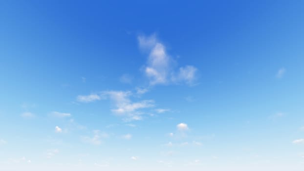 Cloudy blue sky abstract background, blue sky background with tiny clouds, 3d rendering

