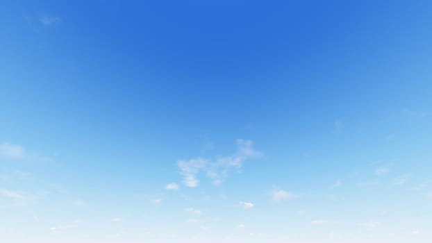 Cloudy blue sky abstract background, blue sky background with tiny clouds, 3d rendering

