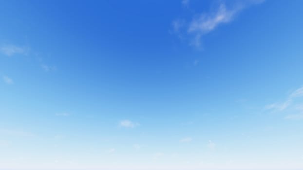 Cloudy blue sky abstract background, blue sky background with tiny clouds, 3d rendering

