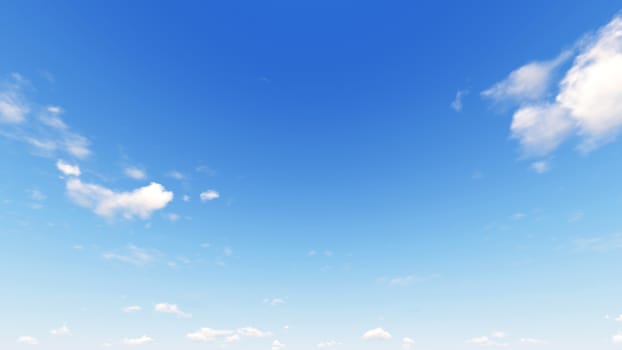 Cloudy blue sky abstract background, blue sky background with tiny clouds, 3d rendering

