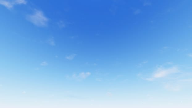 Cloudy blue sky abstract background, blue sky background with tiny clouds, 3d rendering

