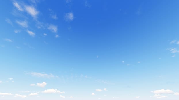 Cloudy blue sky abstract background, blue sky background with tiny clouds, 3d rendering

