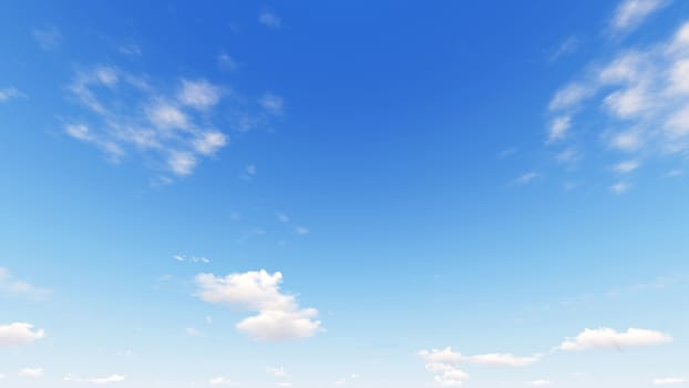 Cloudy blue sky abstract background, blue sky background with tiny clouds, 3d rendering

