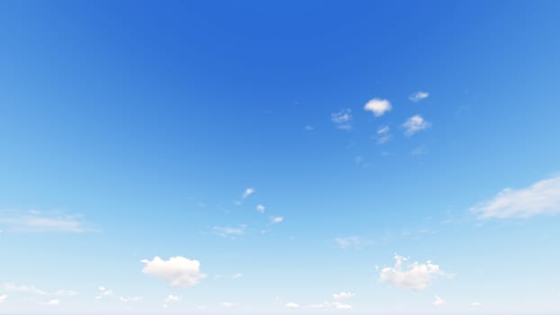 Cloudy blue sky abstract background, blue sky background with tiny clouds, 3d rendering

