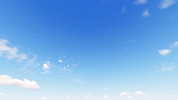 Cloudy blue sky abstract background, blue sky background with tiny clouds, 3d rendering

