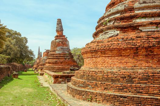 Old pagoda in thailand