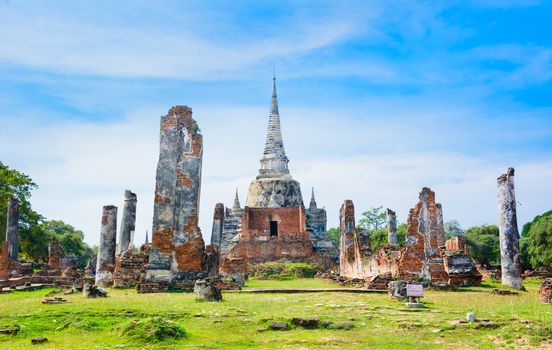 Old pagoda in thailand