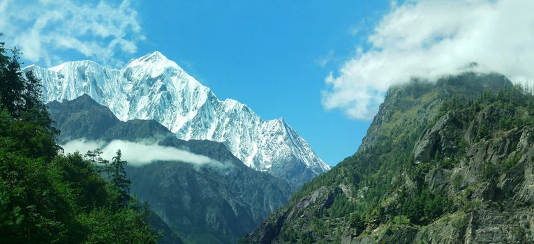 nepal pano mountains nepal pano mountains nepal pano mountains