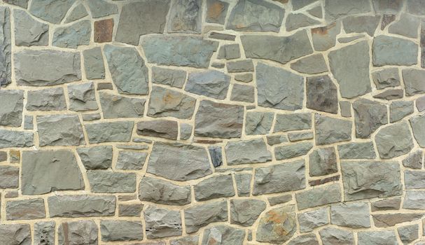 stone wall fieldstone grey rock background