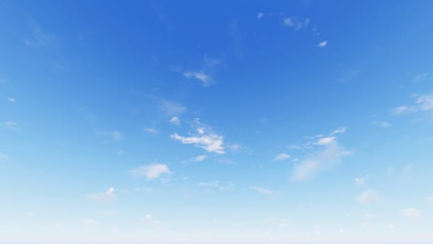 Cloudy blue sky abstract background, blue sky background with tiny clouds, 3d rendering

