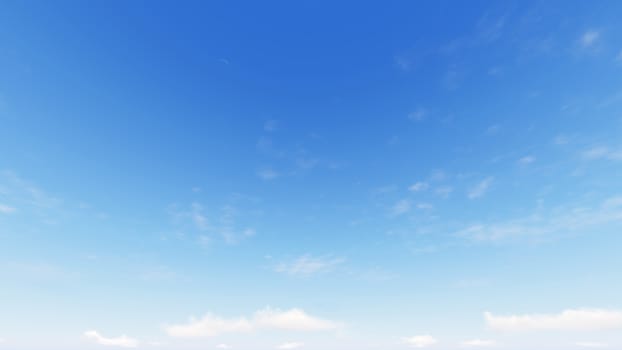 Cloudy blue sky abstract background, blue sky background with tiny clouds, 3d rendering

