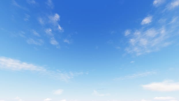 Cloudy blue sky abstract background, blue sky background with tiny clouds, 3d rendering

