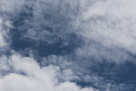 Beautiful Clear Blue Sky with cloud Background