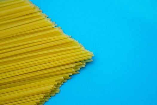 A composition of spaghetti, italian food