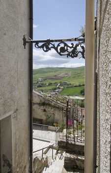 Glimpse of a typical village of the Italian south