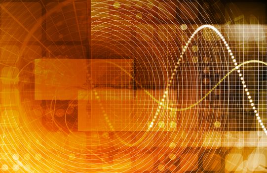 Data Stream of Internet Digital Information Moving