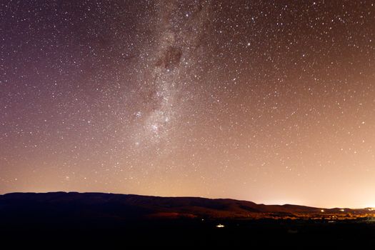 The Landscape of The Milky Way - The Milky Way is the galaxy that contains our Solar System. Its name "milky" is derived from its appearance as a dim glowing band arching across the night sky whose individual stars cannot be distinguished by the naked eye.