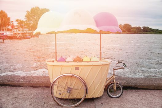 An image of ice cream vintage parlor