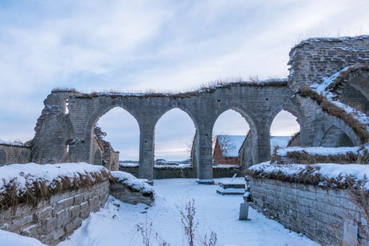 Alvastra Monastery ruins of the Cistercian oder