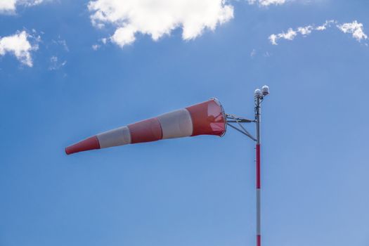 Windsock is used to indicate strong winds
