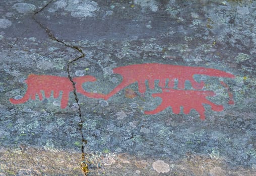 Swedish Petroglyphs in Norrkoping