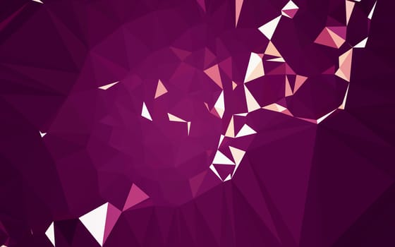 Abstract low poly background, geometry triangle, mosaic pastel color background