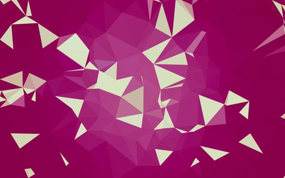 Abstract low poly background, geometry triangle, mosaic pastel color background