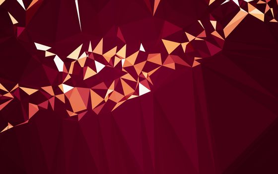 Abstract low poly background, geometry triangle, mosaic pastel color background