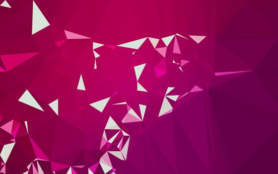 Abstract low poly background, geometry triangle, mosaic pastel color background