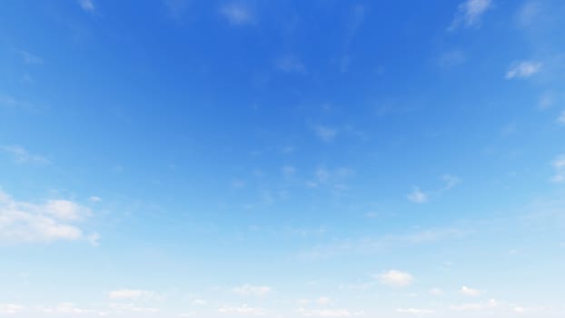 Cloudy blue sky abstract background, blue sky background with tiny clouds, 3d rendering

