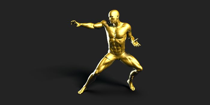 Sports Fitness Concept as a Abstract Background