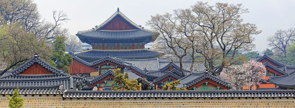 Gyeongbokgung Palace in Seoul, South Korea.