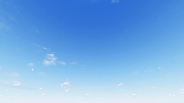 Cloudy blue sky abstract background, blue sky background with tiny clouds, 3d rendering

