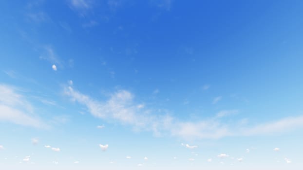 Cloudy blue sky abstract background, blue sky background with tiny clouds, 3d rendering

