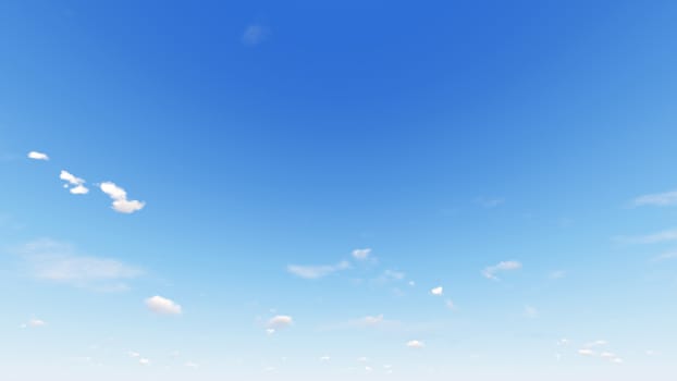 Cloudy blue sky abstract background, blue sky background with tiny clouds, 3d rendering

