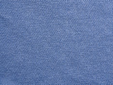 blue knitted Jersey polo texture as textile background