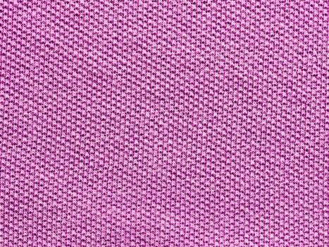 purple knitted Jersey polo texture as textile background