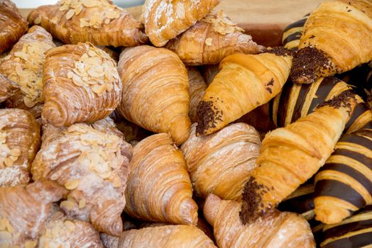 the fresh baked cookies fluffy croissants pastries
