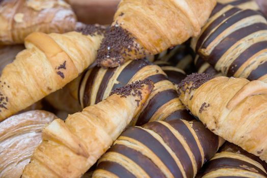 the fresh baked cookies fluffy croissants pastries