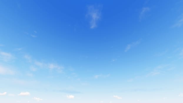 Cloudy blue sky abstract background, blue sky background with tiny clouds, 3d rendering

