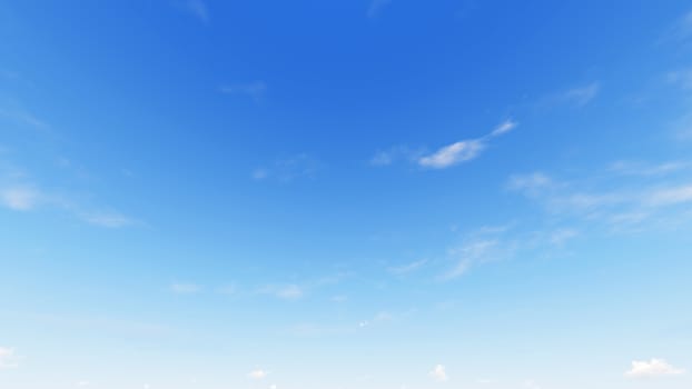 Cloudy blue sky abstract background, blue sky background with tiny clouds, 3d rendering

