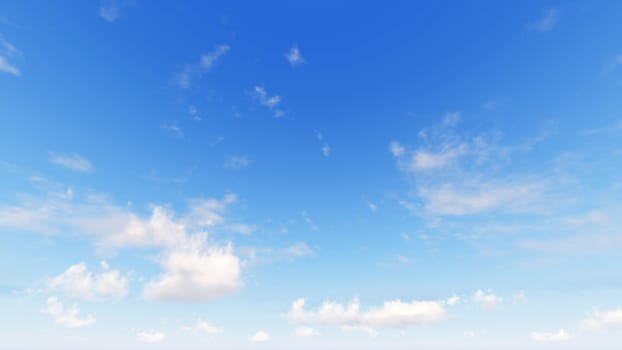 Cloudy blue sky abstract background, blue sky background with tiny clouds, 3d rendering

