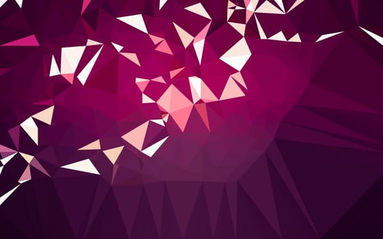 Abstract low poly background, geometry triangle, mosaic pastel color background