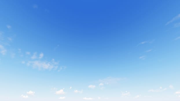 Cloudy blue sky abstract background, blue sky background with tiny clouds, 3d rendering

