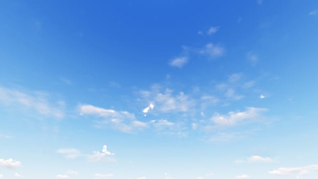 Cloudy blue sky abstract background, blue sky background with tiny clouds, 3d rendering

