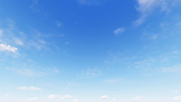 Cloudy blue sky abstract background, blue sky background with tiny clouds, 3d rendering

