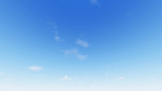 Cloudy blue sky abstract background, blue sky background with tiny clouds, 3d rendering

